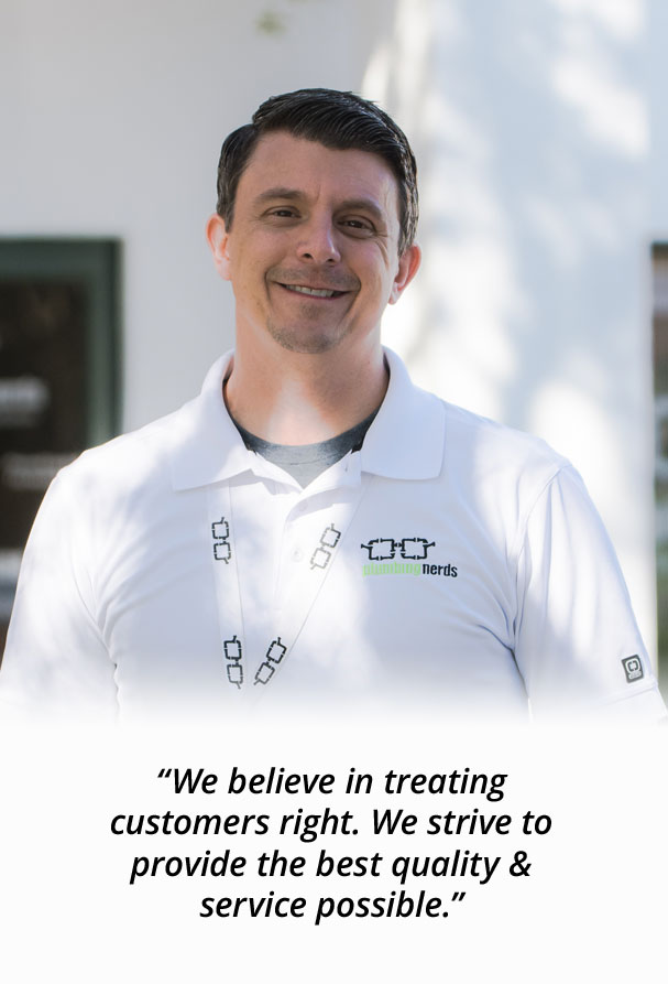 customer service quote with friendly tech